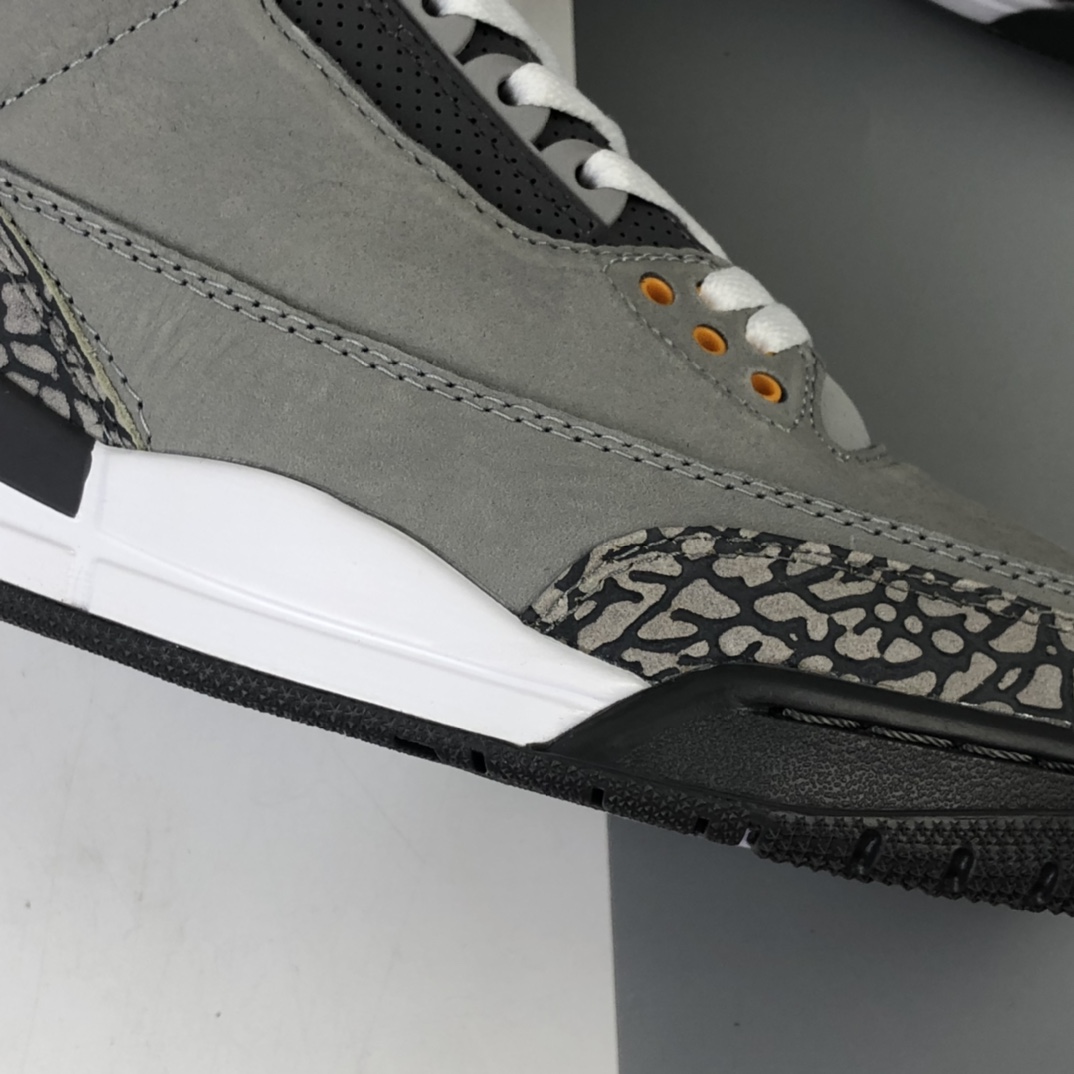 450 Air Jordan 3“Cool Grey”酷灰 aj3灰狼 CT8532-012