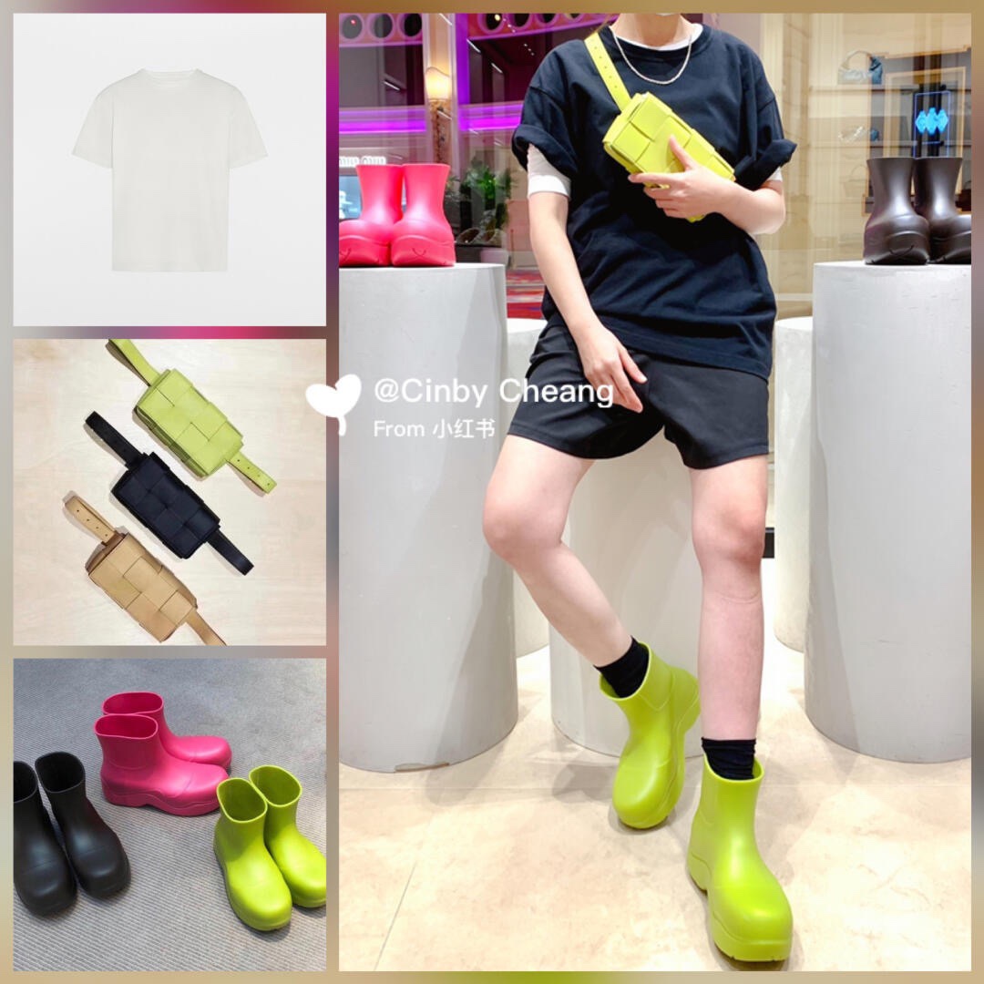 Bottega Veneta葆蝶家  The Belt Cassttte腰包 639367奇异果色