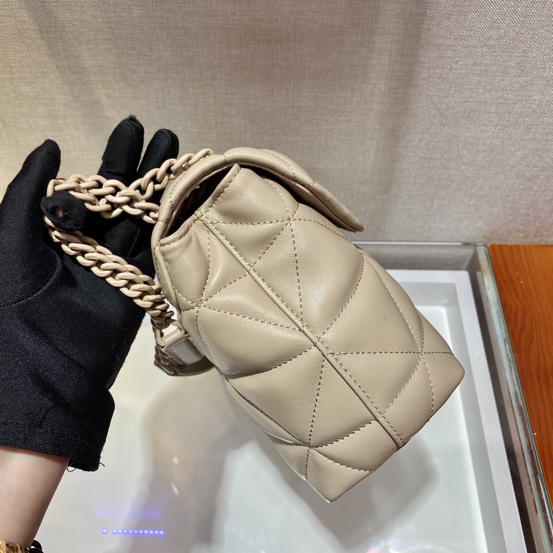 PRADA普拉达进口小羊皮肩背包1BD232
