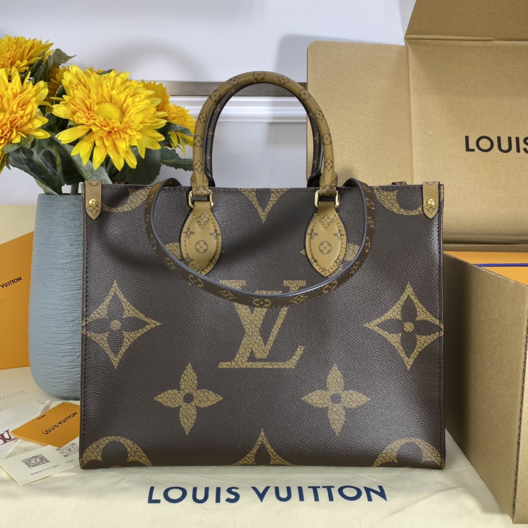Louis Vuitton LV Onthego Handbags Tote Bags Replica Online
 Canvas M45321
