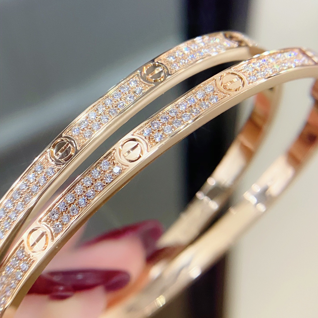 NO:102611,Sterling silver 925 narrow version of star bracelet 17-18-19㎝ Platinum | Rose gold About 12g, Cartier bracelet, cartier, bracelet, pure silver19860909纯银925窄版满天星手镯 17-18-19㎝ 白金 | 玫金 约12g,卡地亚手镯,cartier,bracelet,pure silver,Jewelry