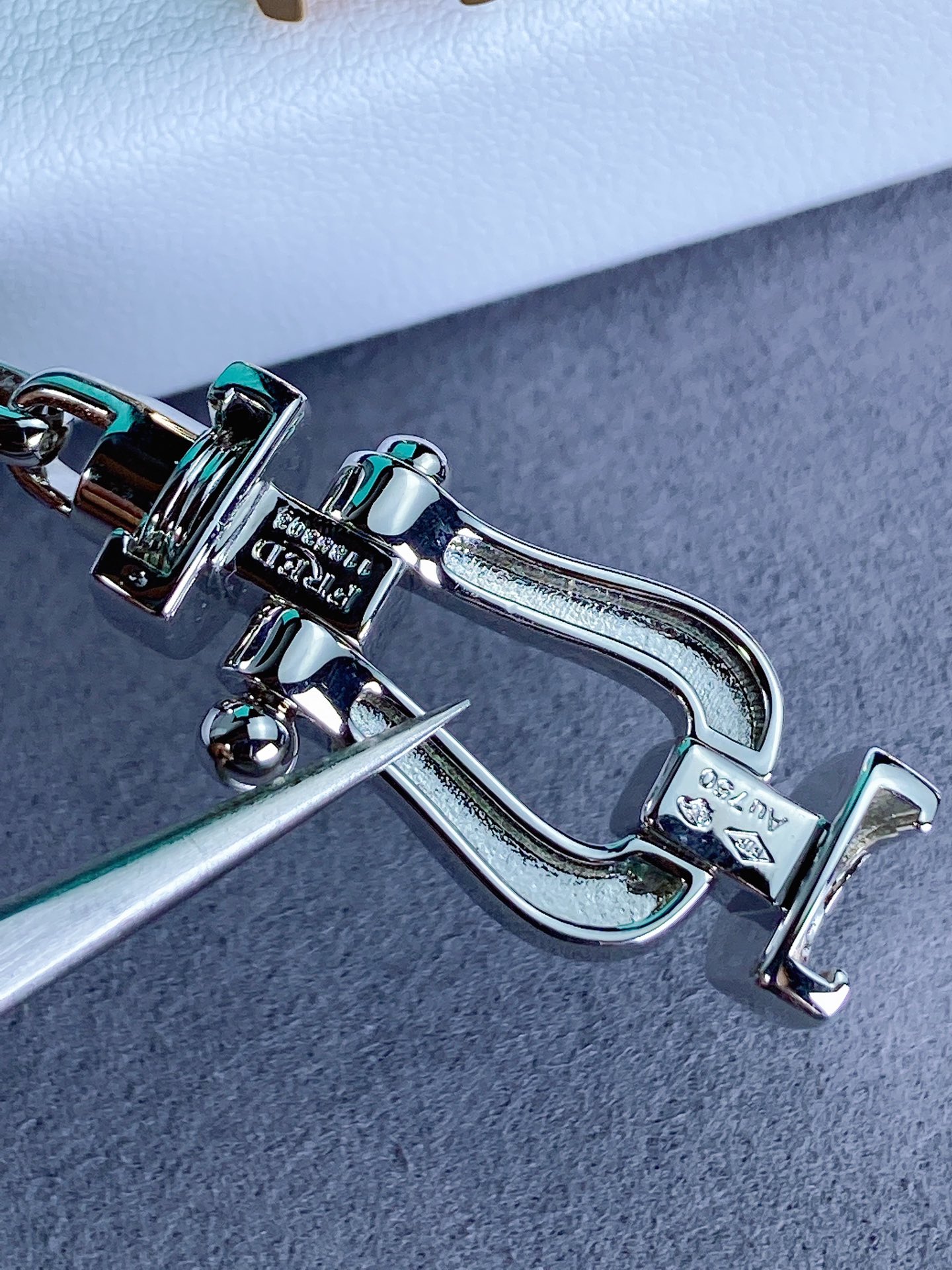 适合手腕16～17cm迟到的礼物 Fred无钻大号手链，来自于客户寄来的官网模版打样一款不那么大众的手链