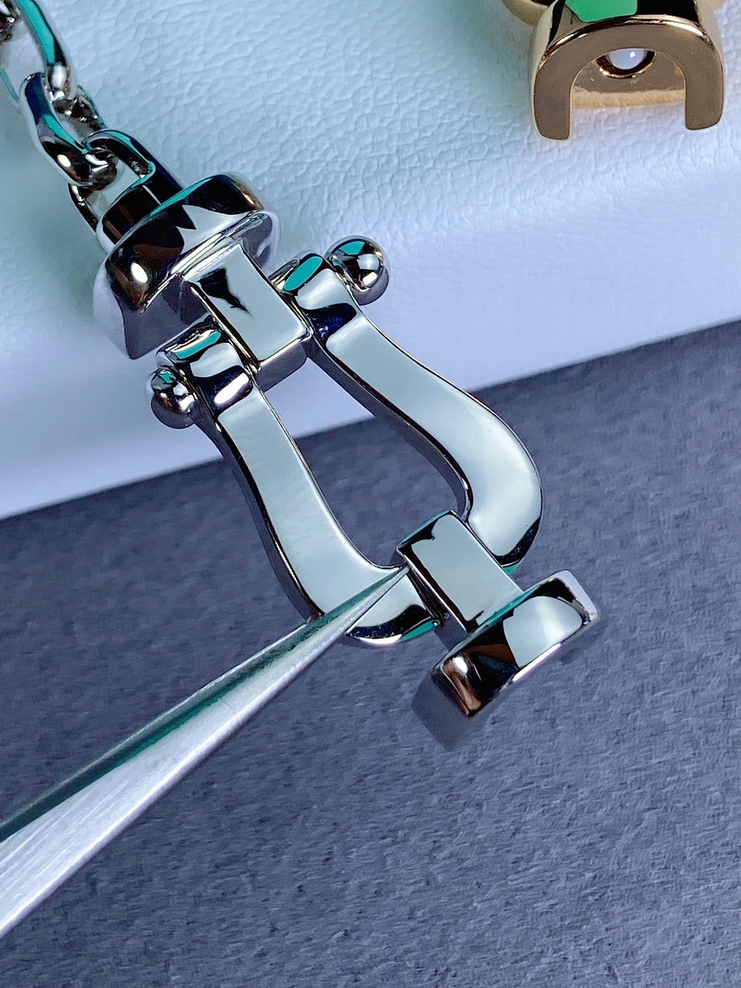 适合手腕16～17cm迟到的礼物 Fred无钻大号手链，来自于客户寄来的官网模版打样一款不那么大众的手链