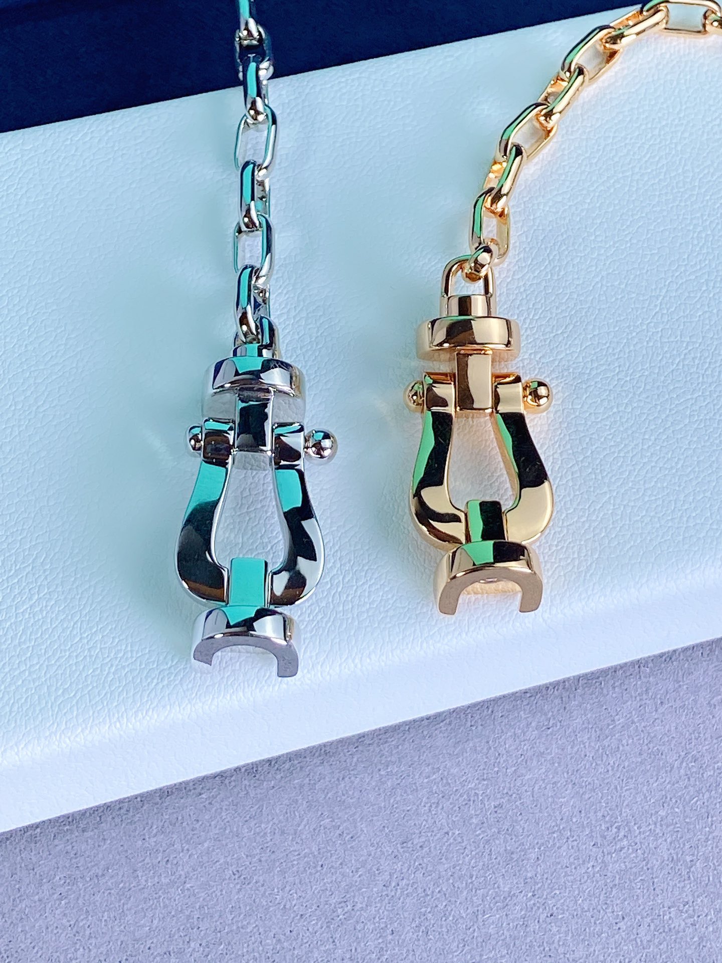 适合手腕16～17cm迟到的礼物 Fred无钻大号手链，来自于客户寄来的官网模版打样一款不那么大众的手链