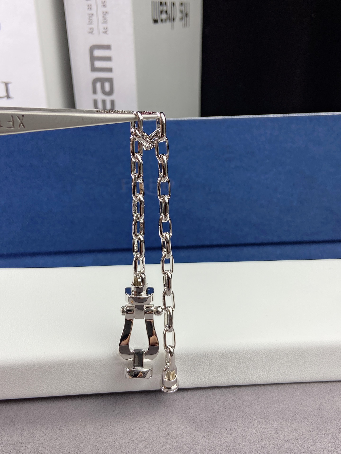 适合手腕16～17cm迟到的礼物 Fred无钻大号手链，来自于客户寄来的官网模版打样一款不那么大众的手链