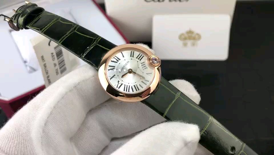 Cartier 皇家 卡地亚白气球系列女表视频欣赏