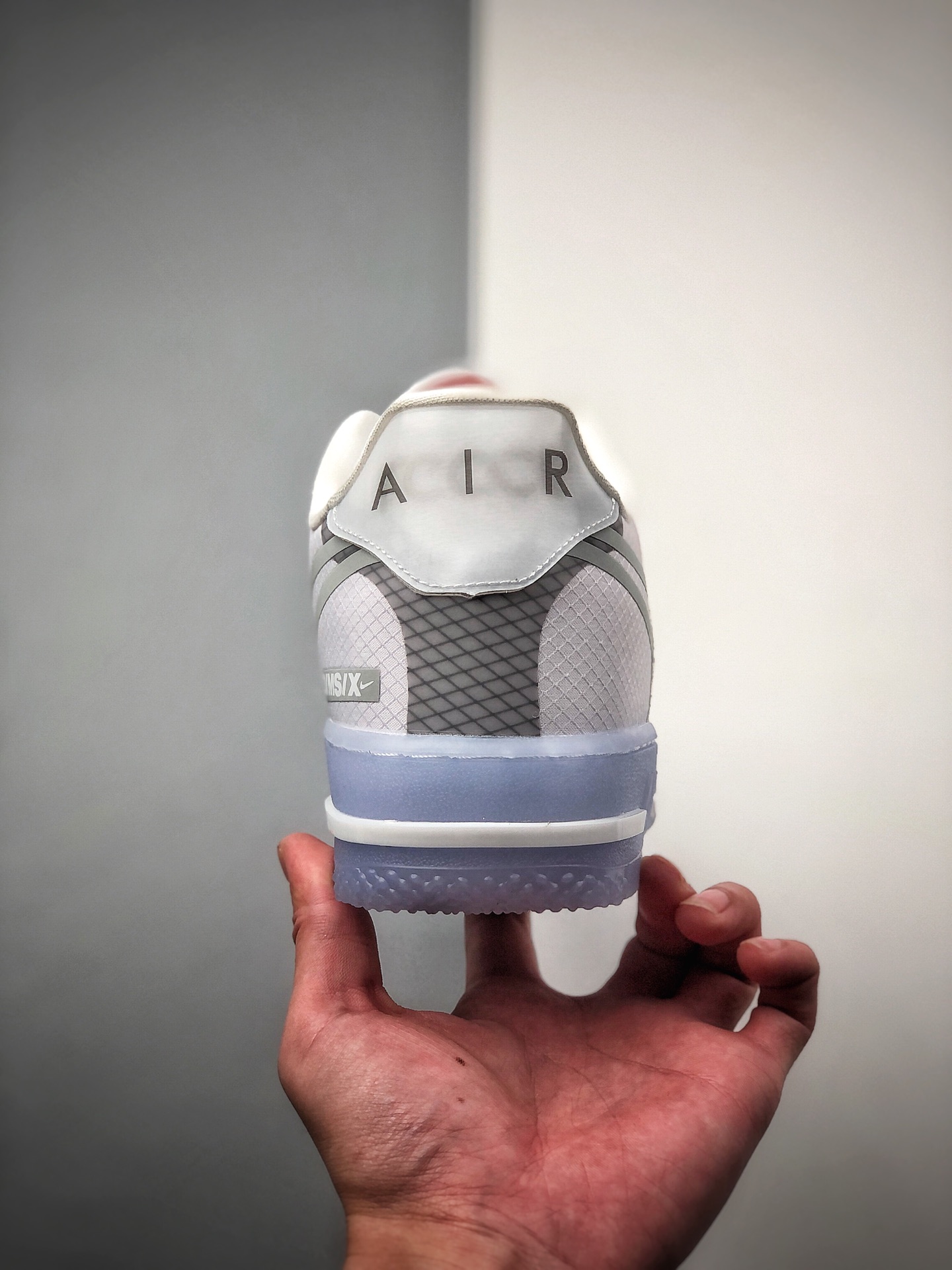 200  Air Force 1 React QS Light Bone 冰块解析冰蓝空军一号 CQ8879-100