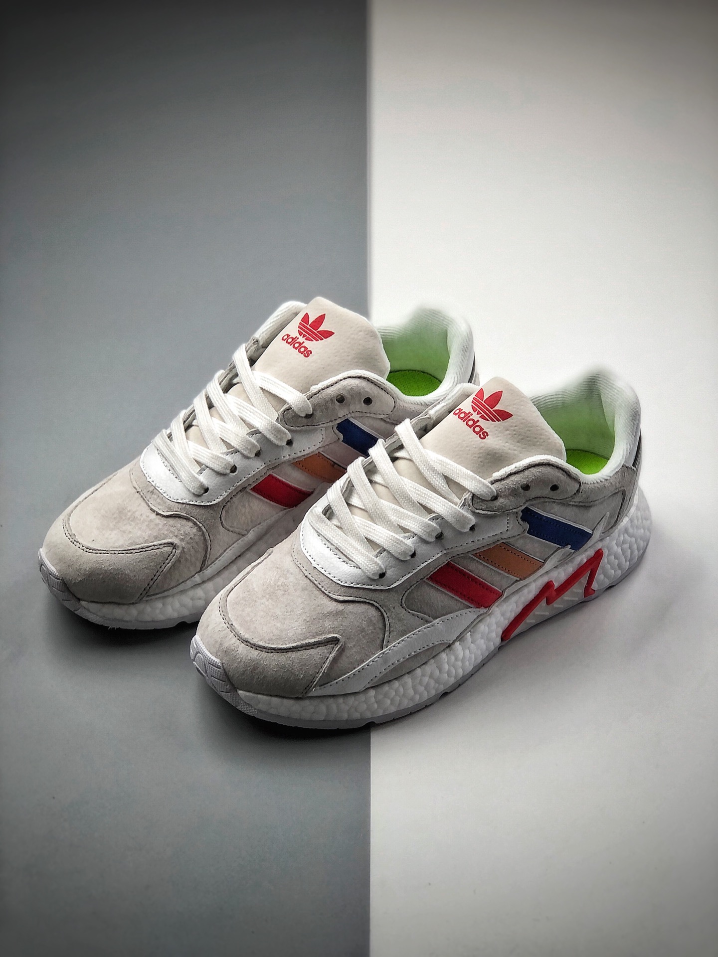 220  Adidas Trescrun BR 阿迪新款3M反光复古跑鞋EG7111