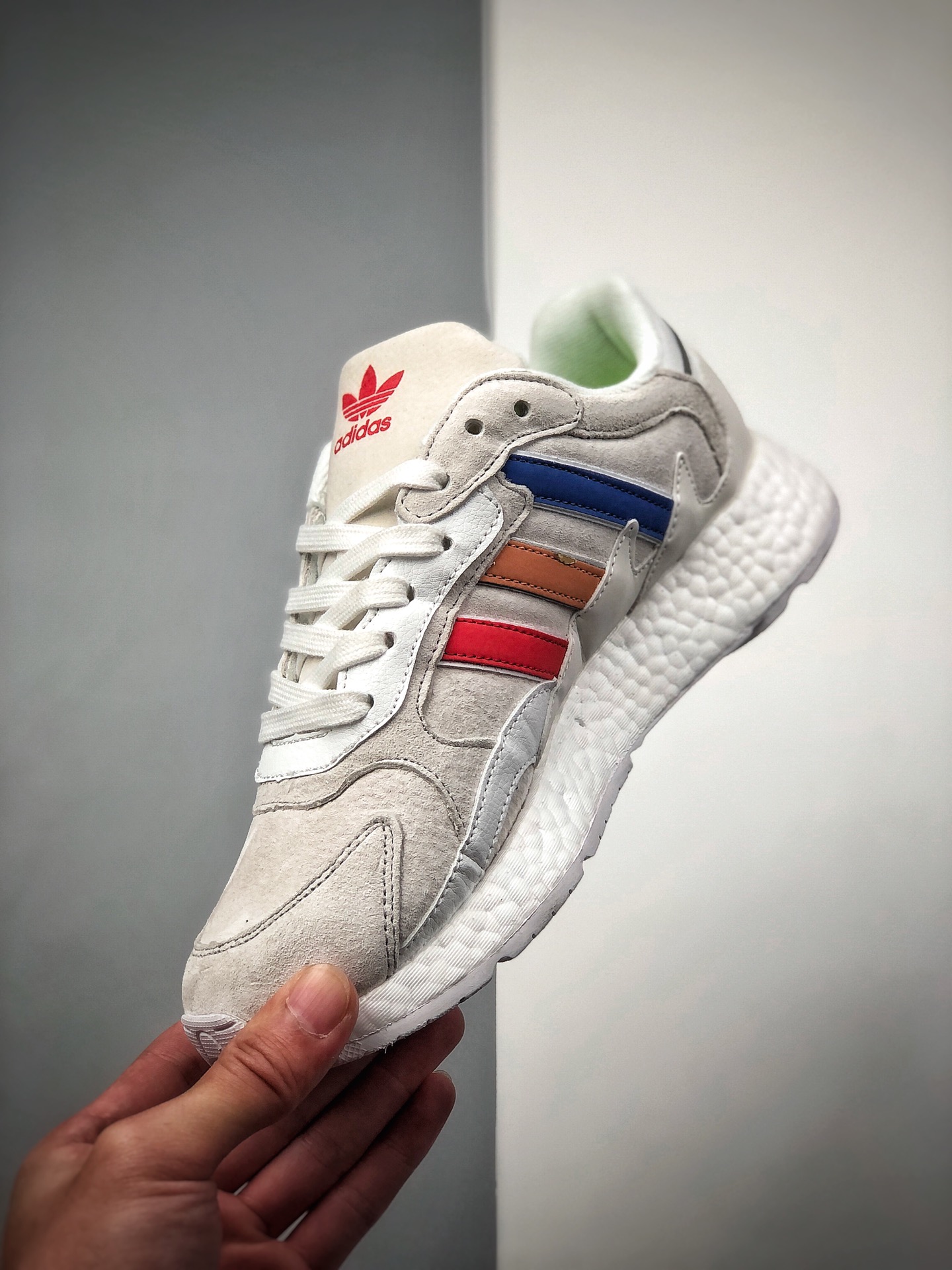 220  Adidas Trescrun BR 阿迪新款3M反光复古跑鞋EG7111