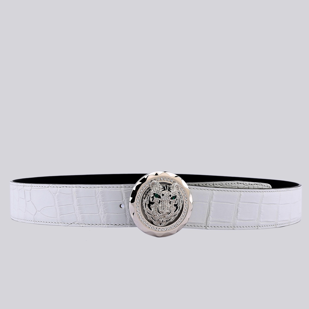 水染雾面🙏A级🙏奢华高贵🎉上档次🎉鳄鱼肚皮出货🎉[胜利]转图大卖[闪电][玫瑰][闪电][玫瑰]搭配-老虎头镶扣[闪电][玫瑰]宽度:3.8cm⚡🌹长度100-125cm P1080