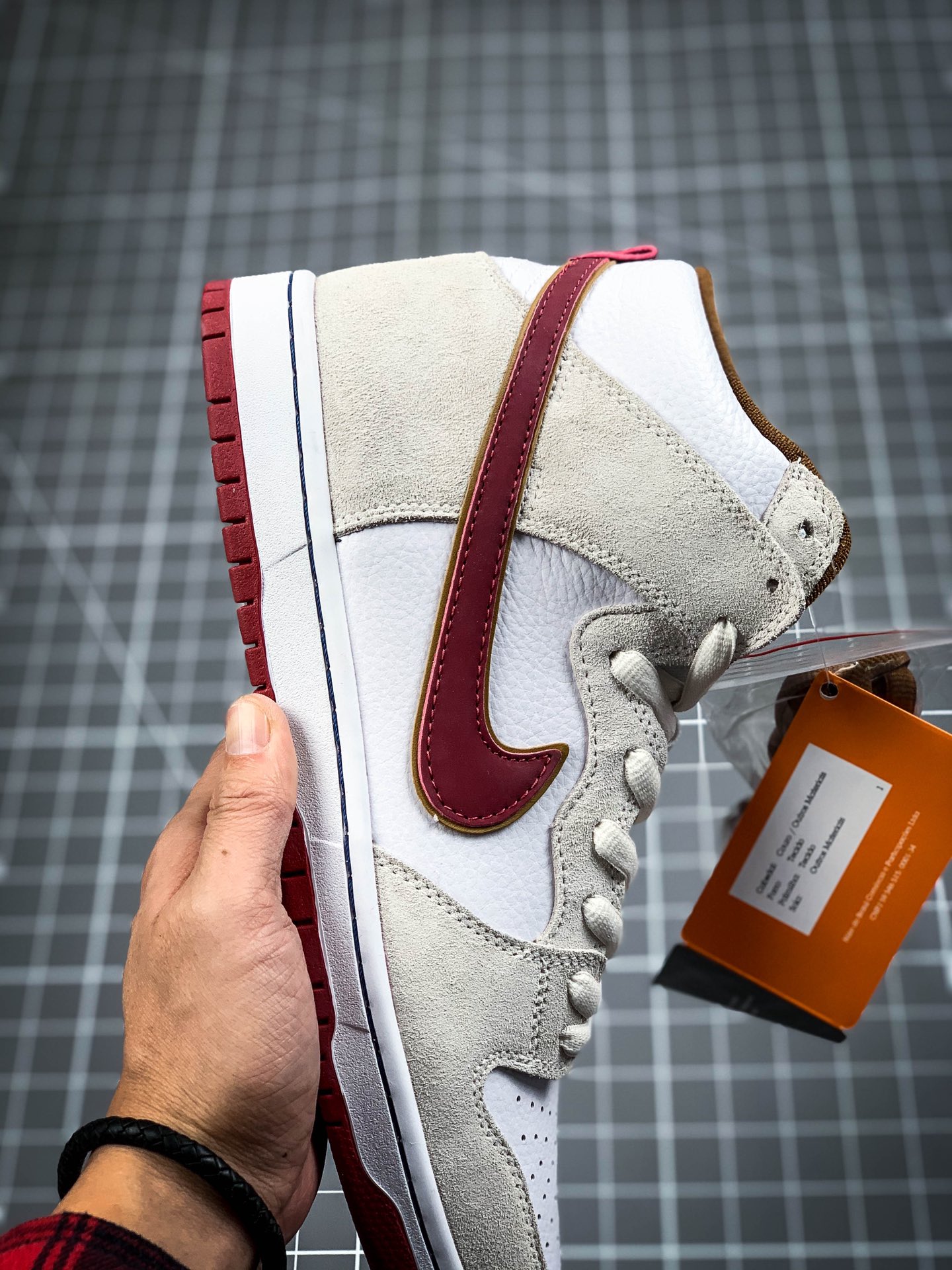 400 纯原版本 Nike Dunk SB High Spectrum SB扣碎篮板时尚休闲板鞋 CV9499-100