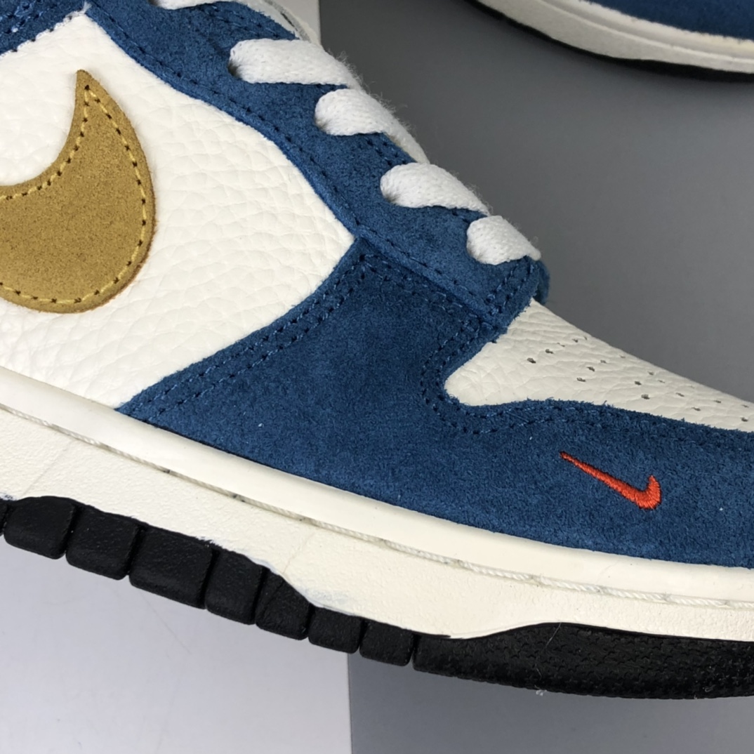 290 韩国时尚品牌 Kasinax Nike SB Dunk Low  “80s Bus”SB板鞋 旅行 主题系列 高速公路 海军蓝色 工业蓝色 釜山行 蓝黄色 CZ6501-100
