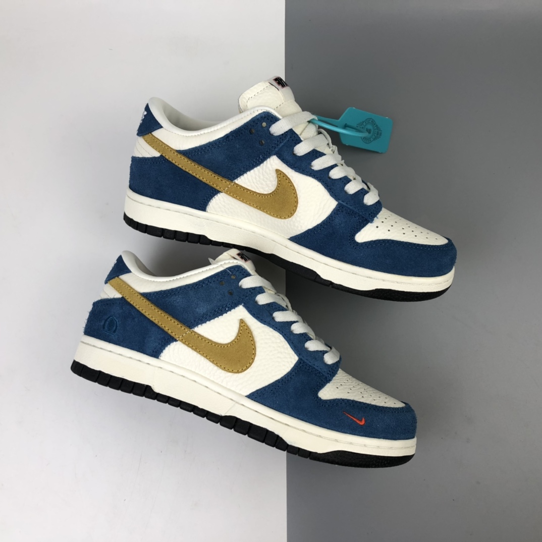 290 韩国时尚品牌 Kasinax Nike SB Dunk Low  “80s Bus”SB板鞋 旅行 主题系列 高速公路 海军蓝色 工业蓝色 釜山行 蓝黄色 CZ6501-100