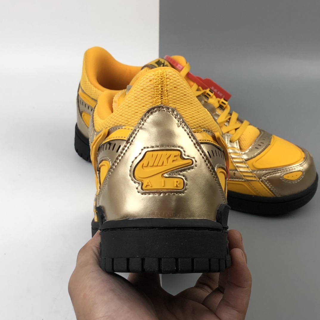 260 VIRGIL ABLOH设计师独立品牌Off-White x Nike Air Rubber Dunk”University Gold” OW金黄黑底