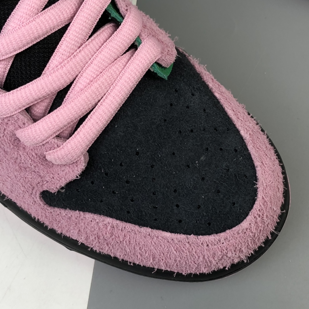 380 Nike SB Dunk High Pro”Invert Celtics”扣篮系列高帮休闲运动滑板板鞋“反转黑粉凯尔特人”CU7349-001