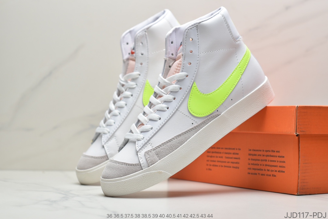 130 真标耐克Nike Blazer Mid ‘77 VNTG WE Suede 复古经典高帮开拓者 BQ6806-100