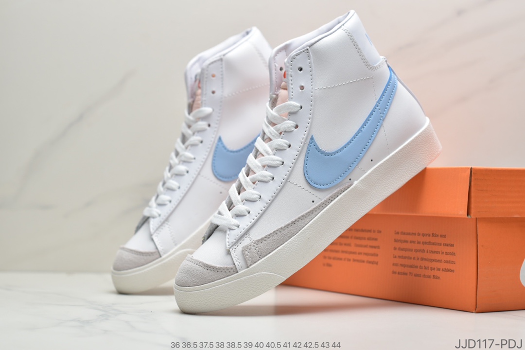 130 真标耐克Nike Blazer Mid ‘77 VNTG WE Suede 复古经典高帮开拓者 BQ6806-100