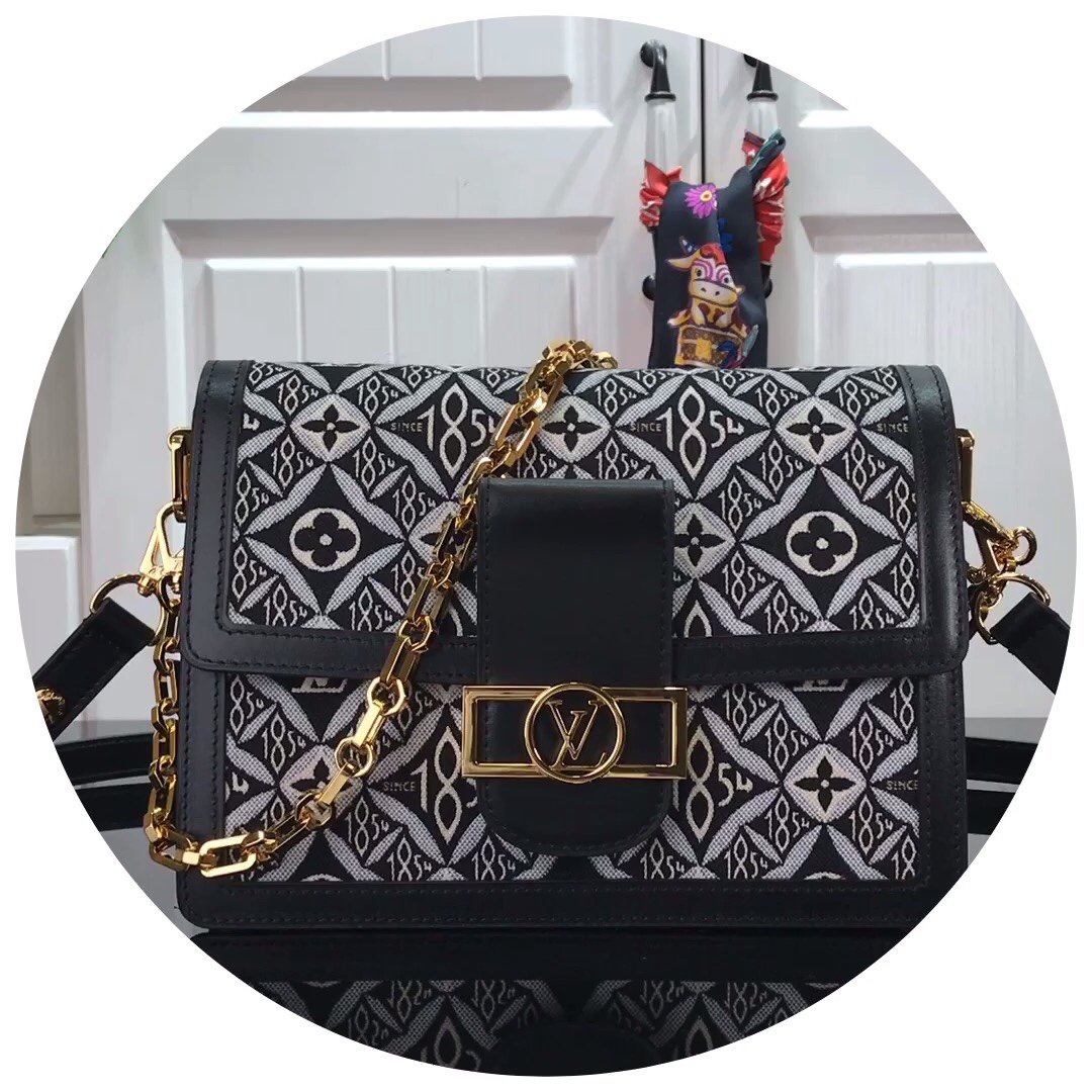 Louis Vuitton LV Dauphine Bags Handbags Fabric M57211