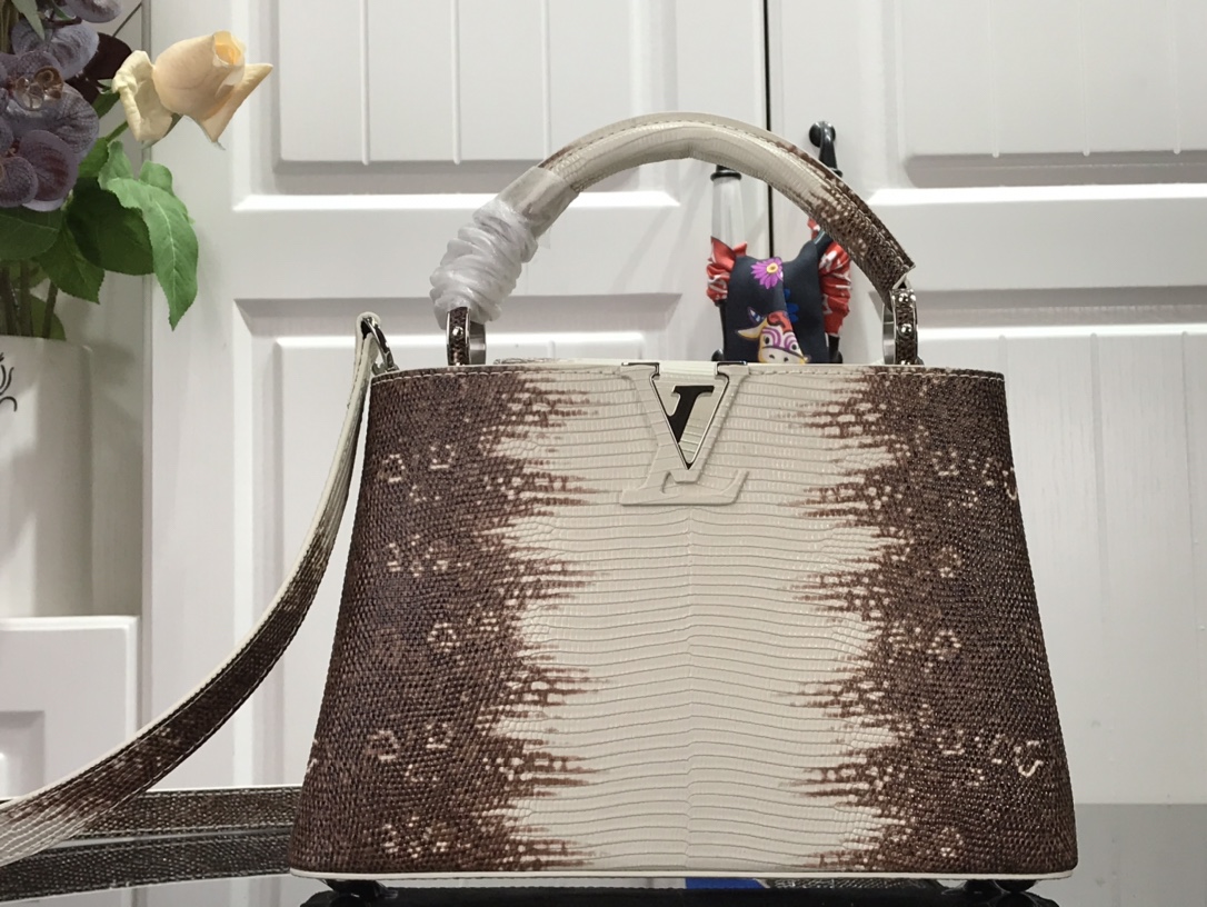 Louis Vuitton LV Capucines Cheap
 Bags Handbags Top Grade
 Sheepskin N98093