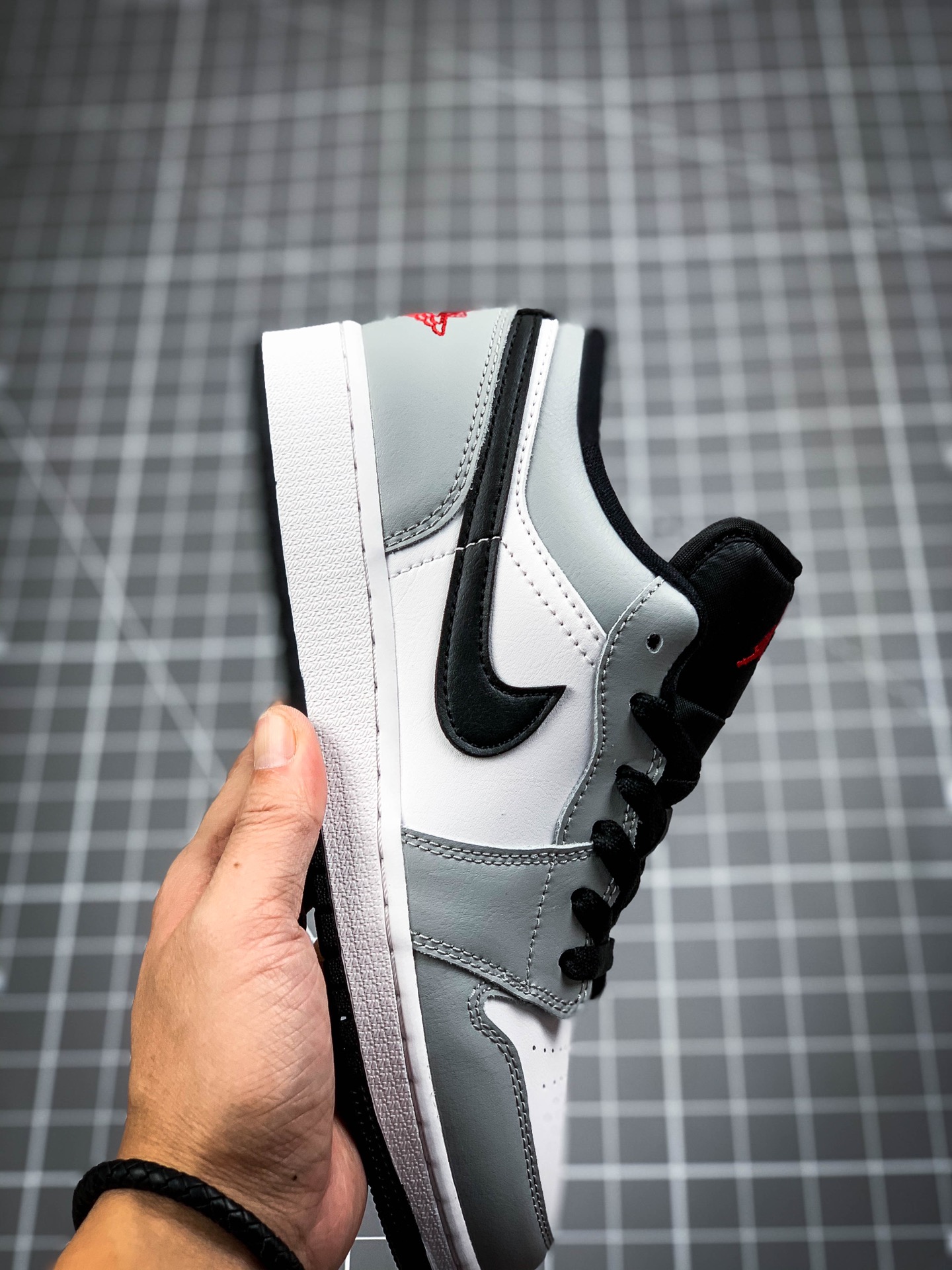 220 AJ1 Low低帮 烟灰 小Dior 市面唯一正确版本 553558-030