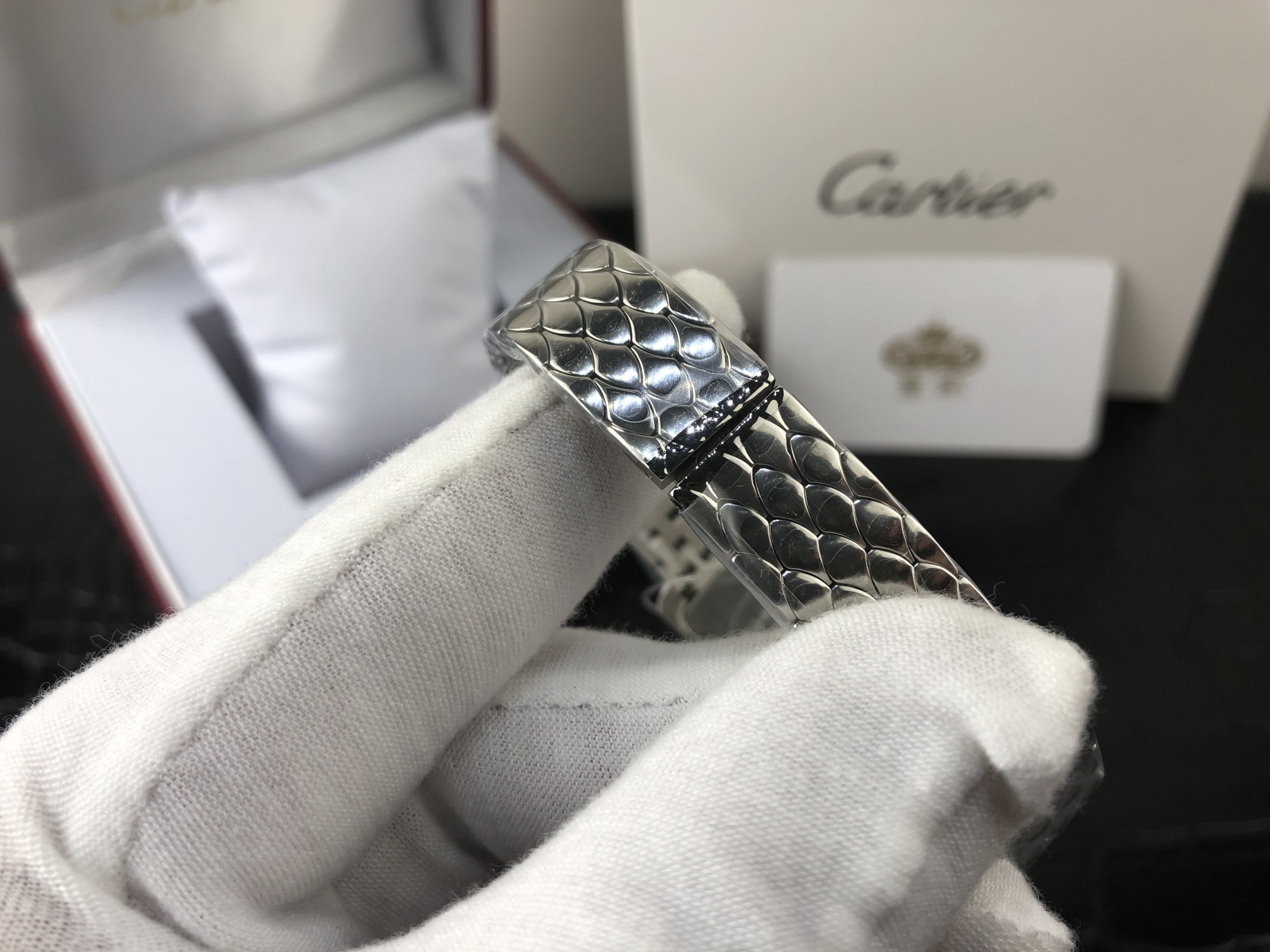 Cartier 皇家 卡地亚坦克系列WB710009女表