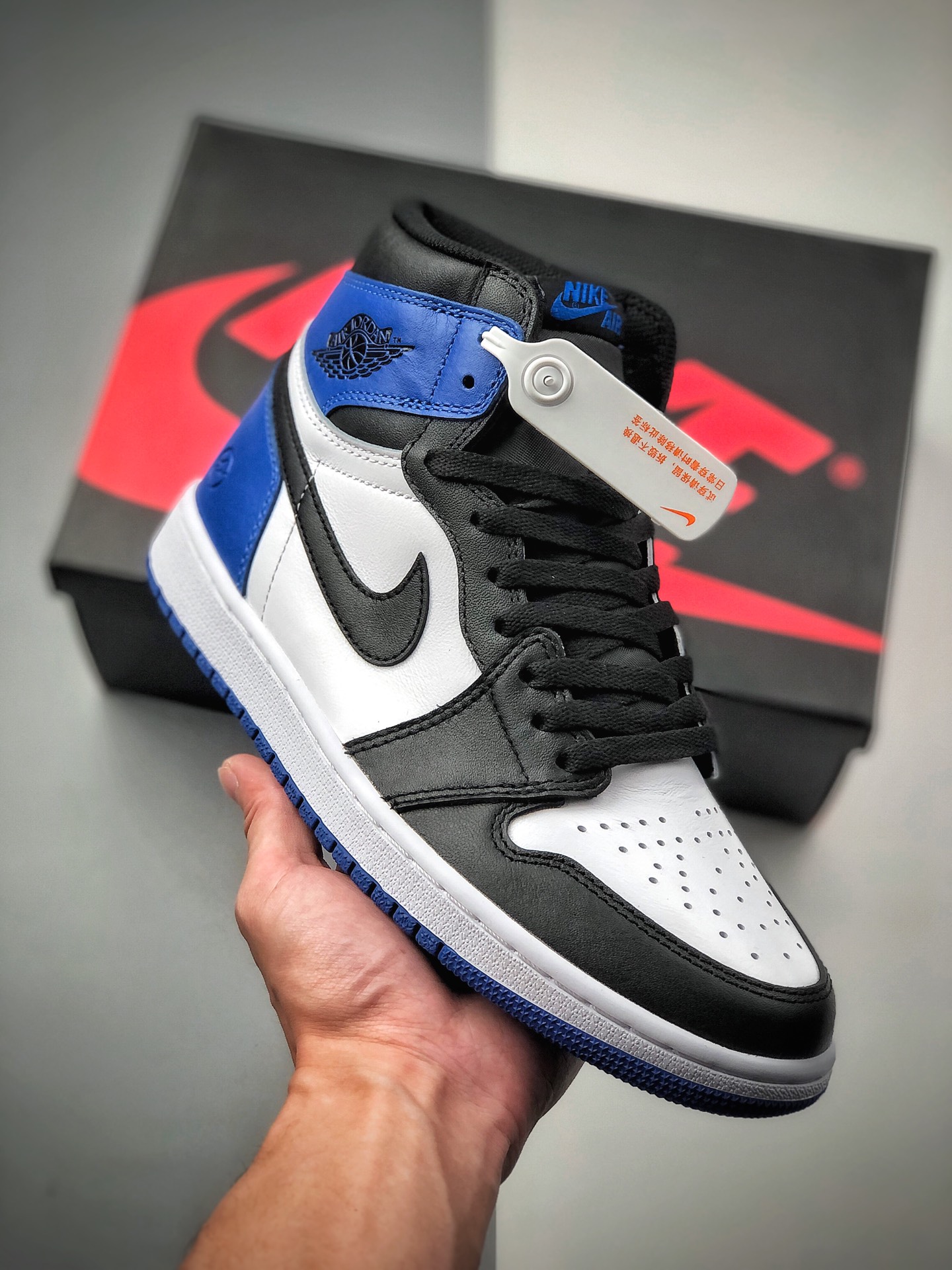 乔丹/Air JordanAJ1 aj1 乔丹1代 乔1 乔丹1代高帮系列fragment x Air Jordan 1在 OFF-WHITE x Air Jordan 1 问世之前，藤原浩与 Jordan Brand 携手打造的闪电 A…
