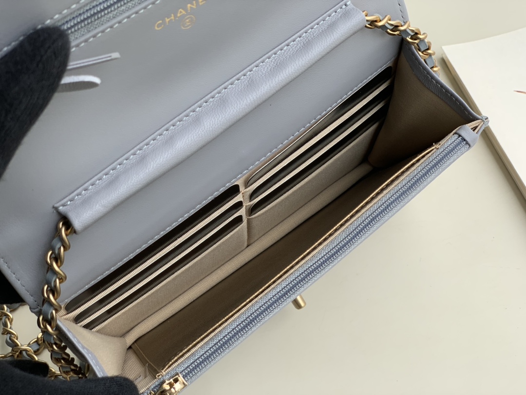 Chanel Wallet on Chain: Adjustable Length with Magic Gold Ball. - 图片 7