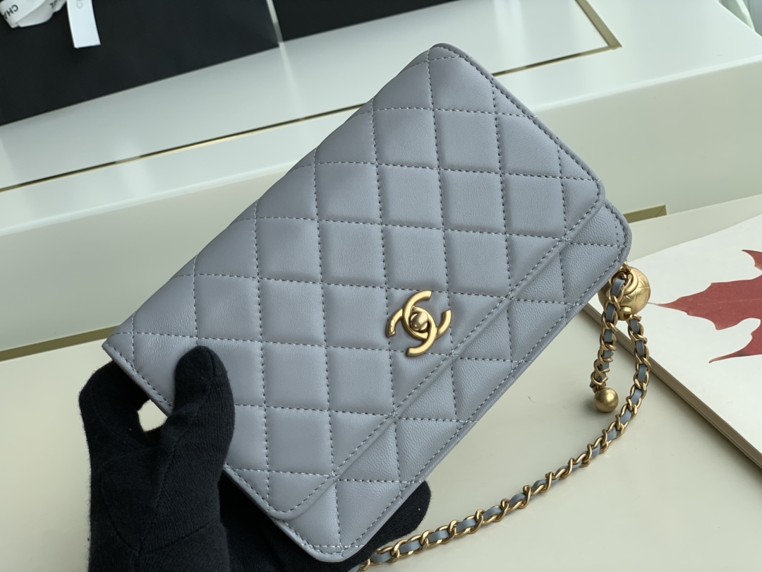 Chanel Wallet on Chain: Adjustable Length with Magic Gold Ball. - 图片 2
