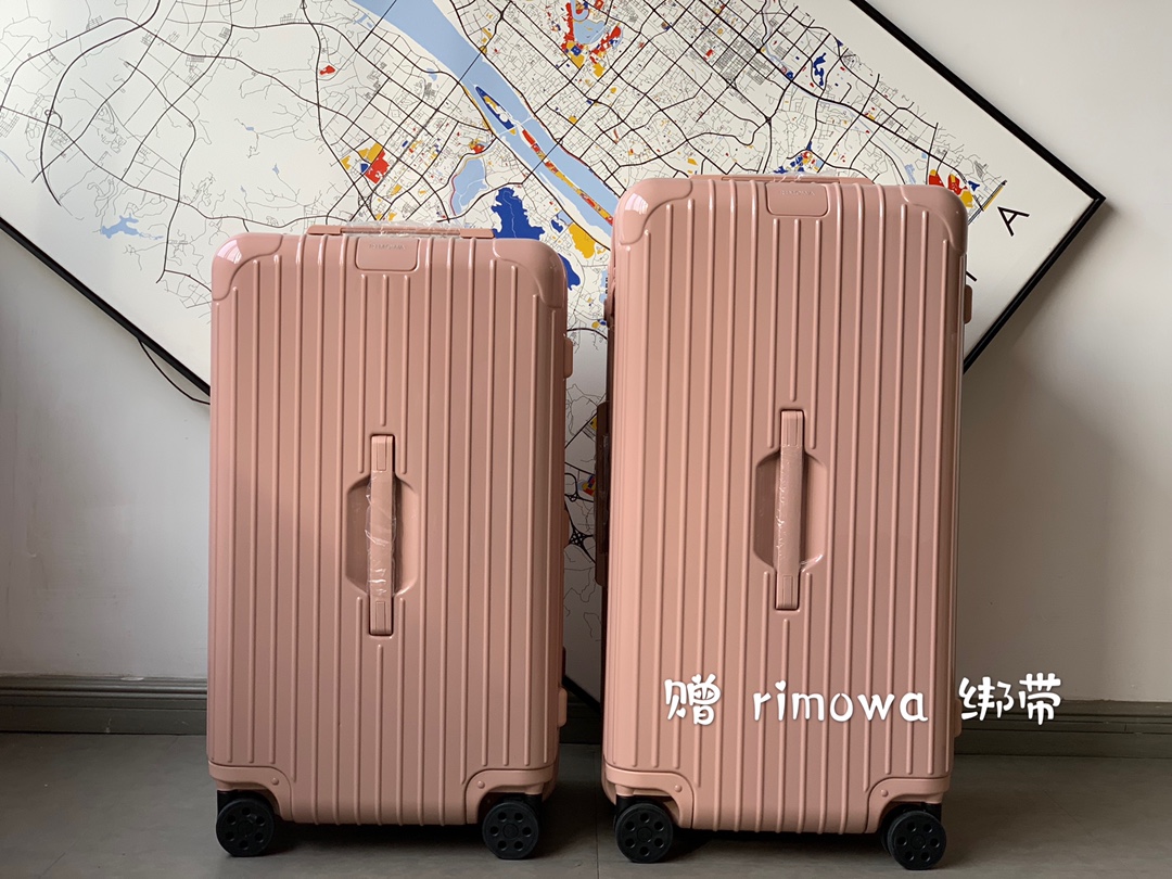 Rimowa -trunk maleta con ruedas, maleta de policarbonato pc, serie essential trunk cuadrado, modelo recomendado por inf…