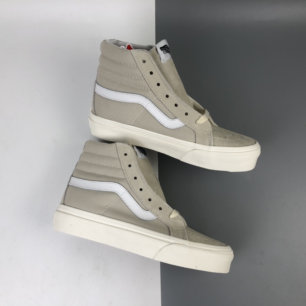 150 Vans SK8-Hi 米灰色高帮运动板鞋 VN0A2Z5Y5GX