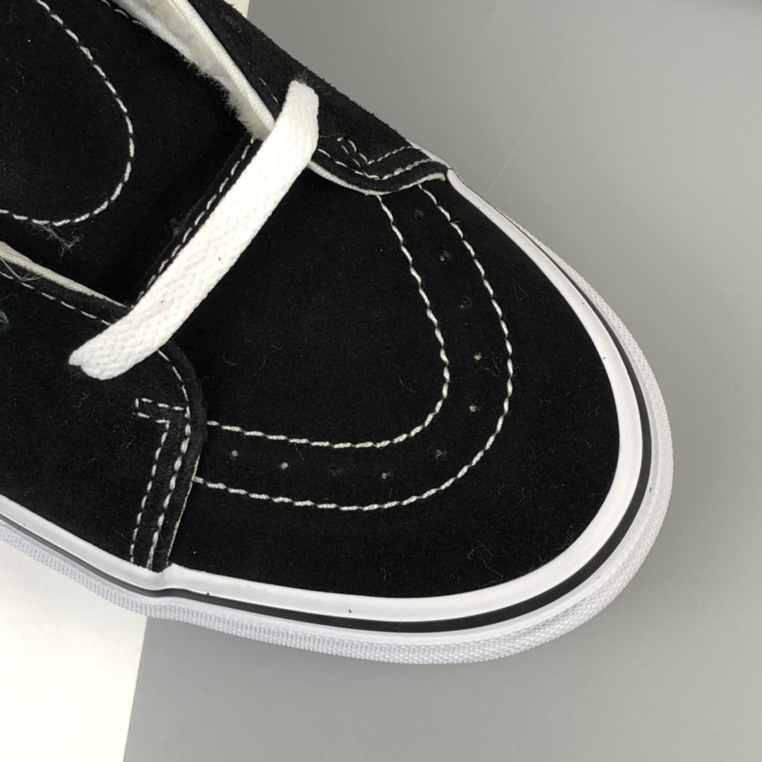 160 加绒款 Vans SK8-Hi 经典系列海军蓝高帮休闲板鞋 VN000D5INVY