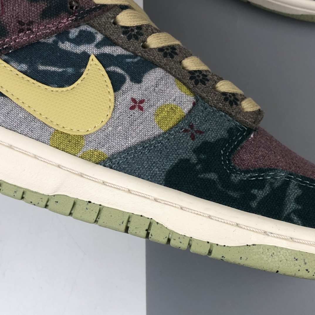 280 Nike SB Dunk Low ”Lemon Wash”扣篮系列低帮休闲运动滑板板鞋“拼色扎染印花水洗”单宁拼接 CZ9747-900
