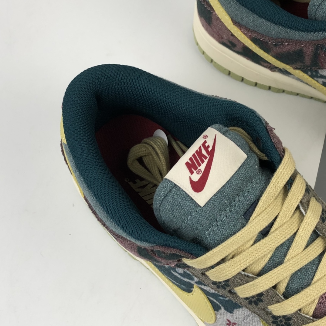 280 Nike SB Dunk Low ”Lemon Wash”扣篮系列低帮休闲运动滑板板鞋“拼色扎染印花水洗”单宁拼接 CZ9747-900