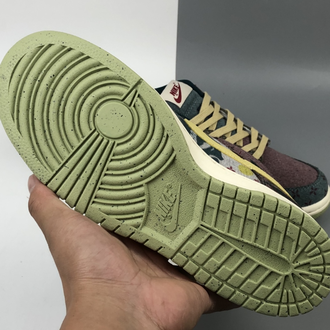 280 Nike SB Dunk Low ”Lemon Wash”扣篮系列低帮休闲运动滑板板鞋“拼色扎染印花水洗”单宁拼接 CZ9747-900