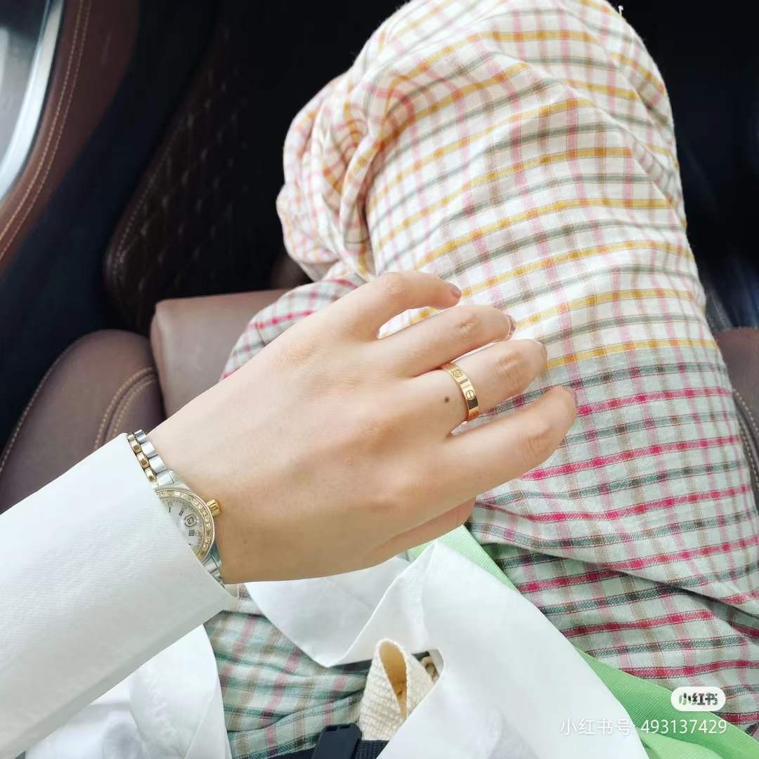 Cartier 佩戴参考图 明星都爱带的情侣对戒
