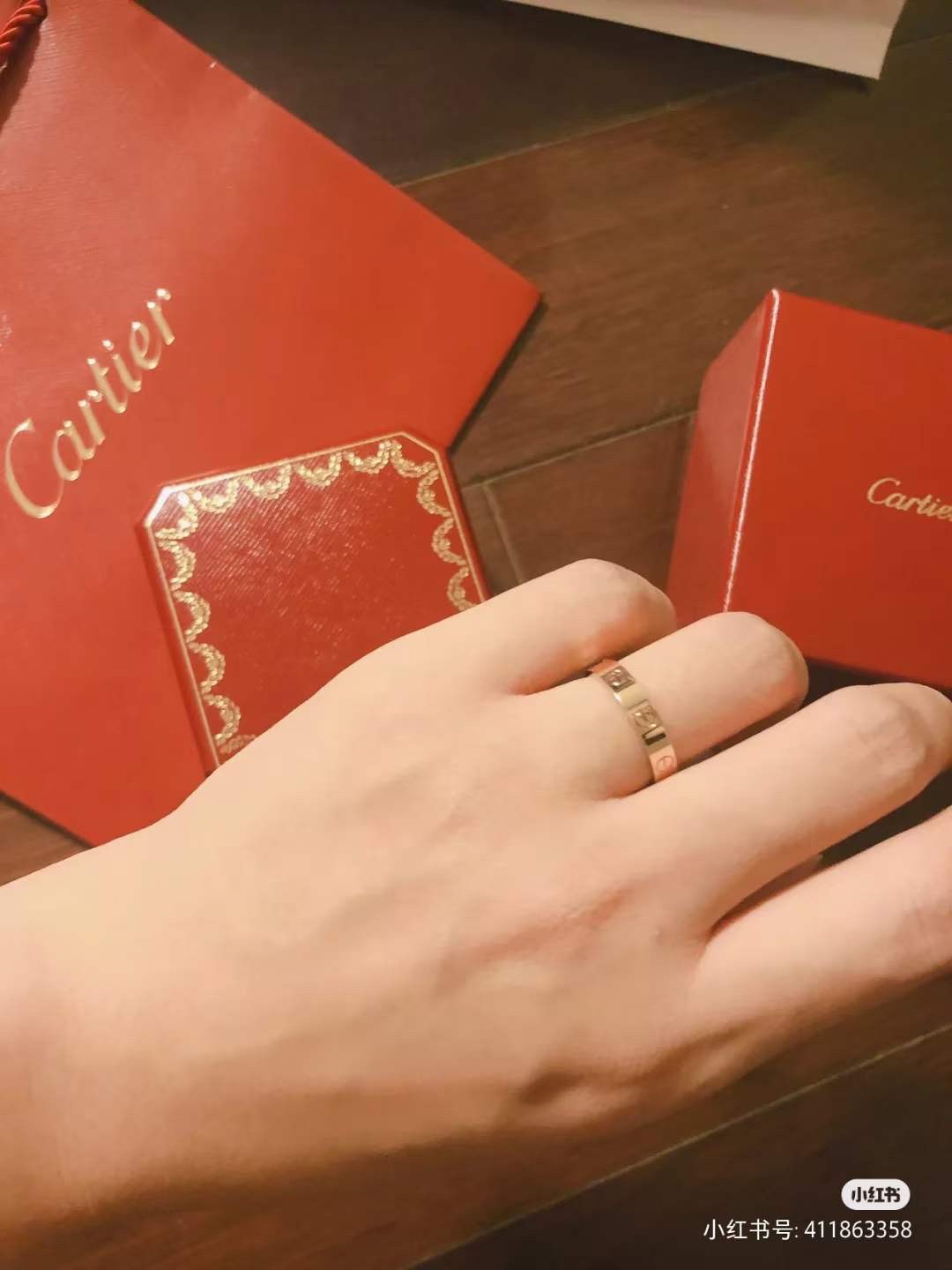 Cartier 佩戴参考图 明星都爱带的情侣对戒