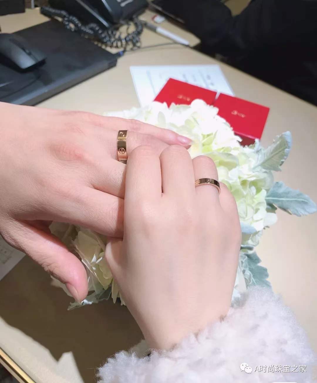 Cartier 佩戴参考图 明星都爱带的情侣对戒