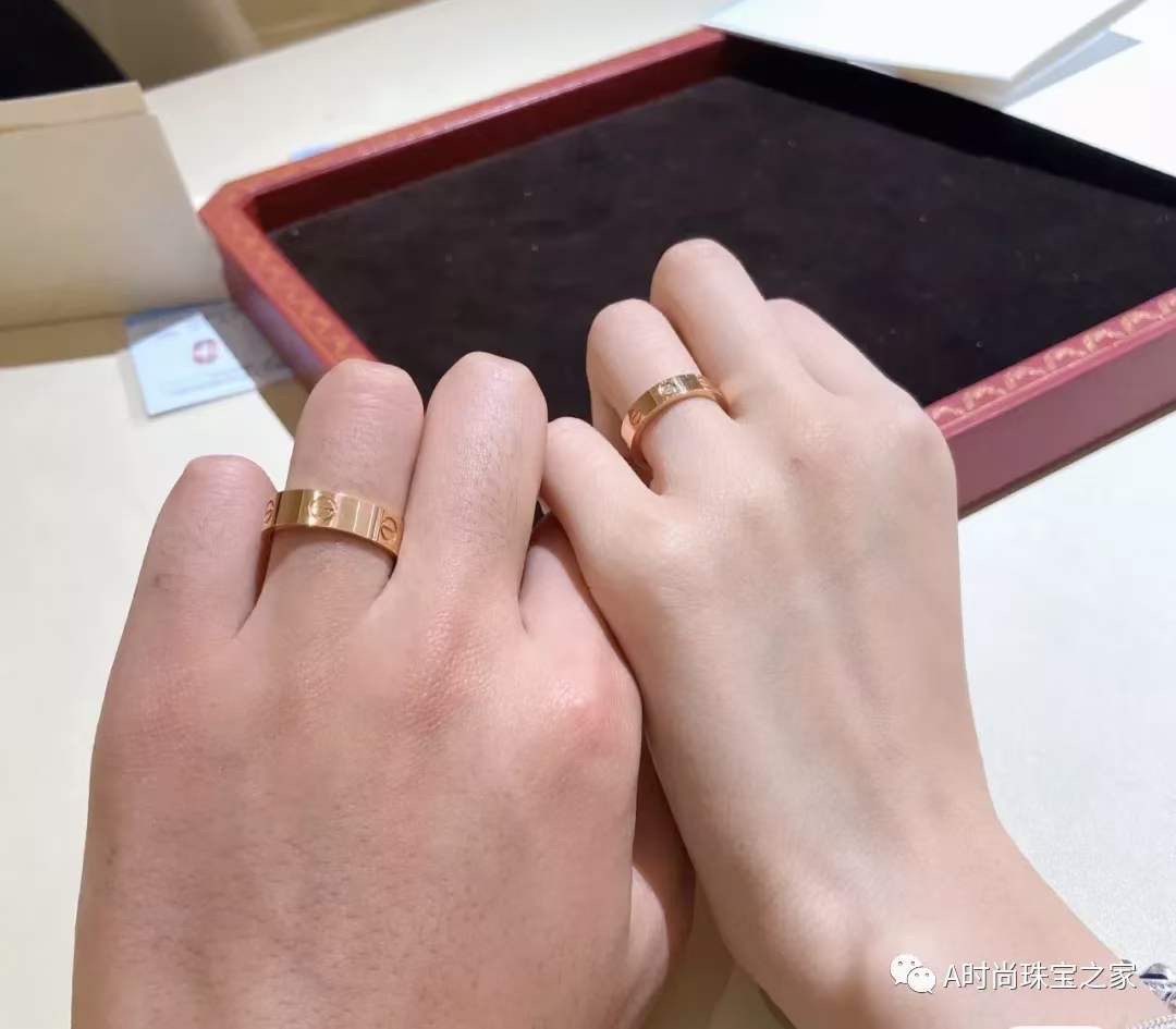 Cartier 佩戴参考图 明星都爱带的情侣对戒