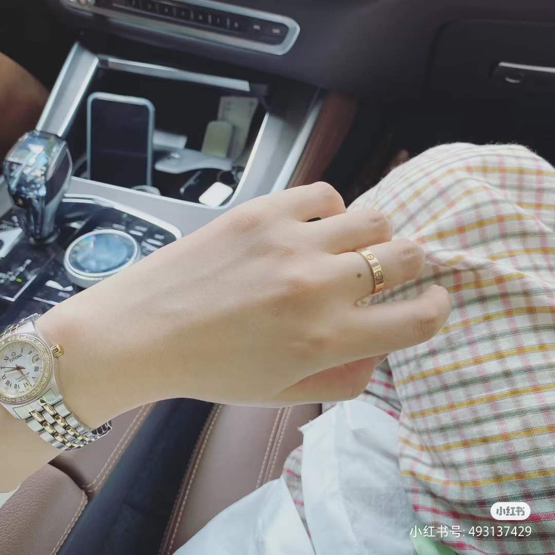 Cartier 佩戴参考图 明星都爱带的情侣对戒