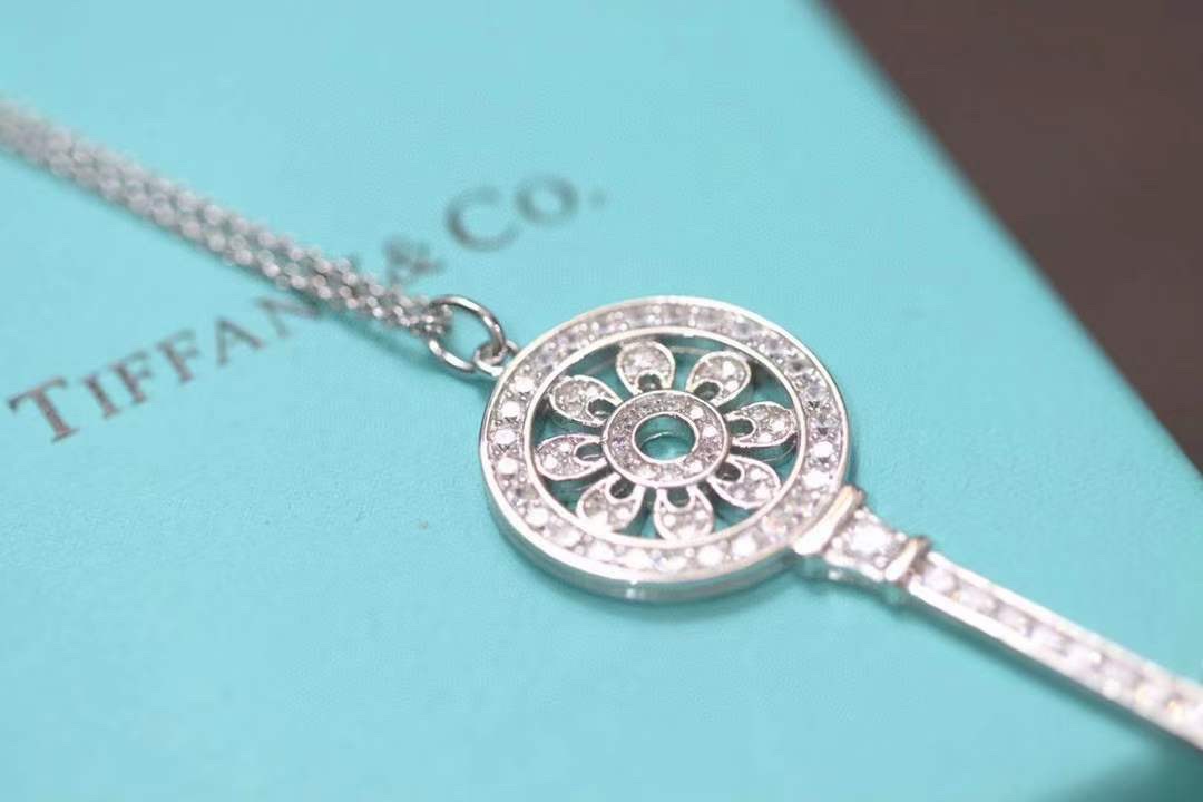 Tiffany & Co. Tiffany&Co. key 大号太阳花钥匙项链