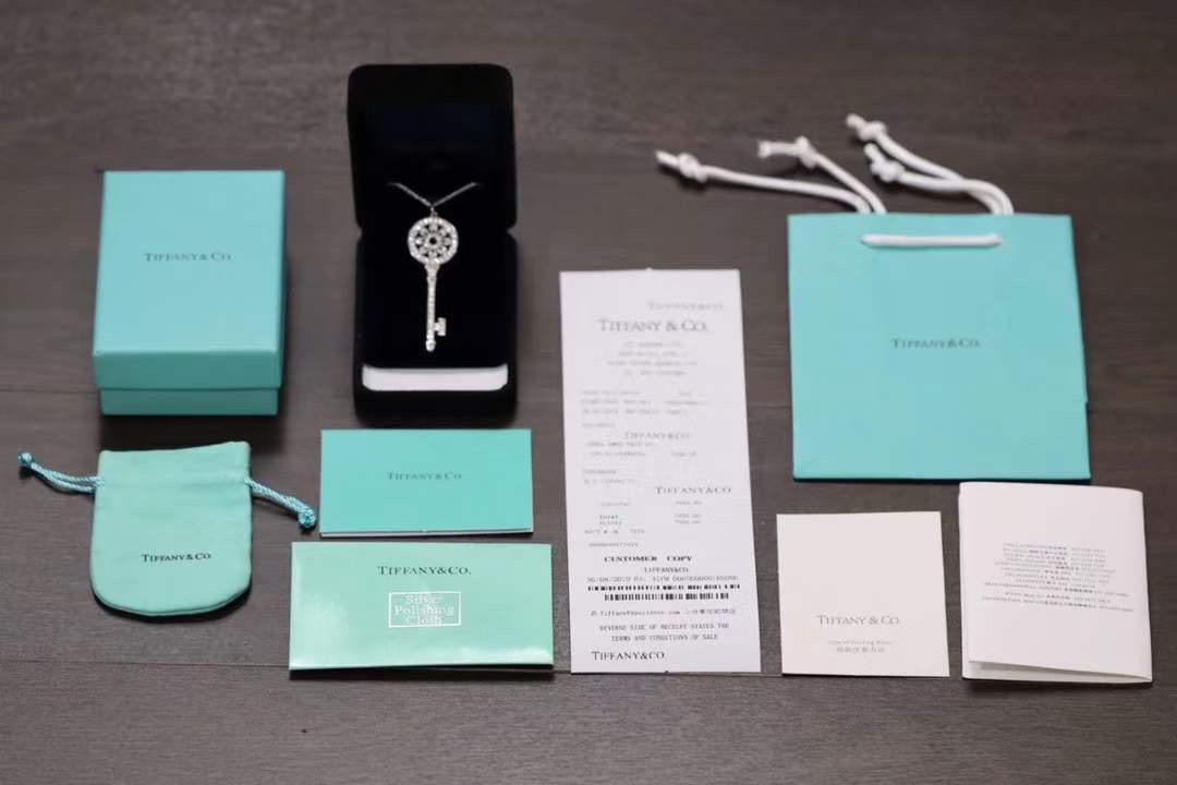 Tiffany & Co. Tiffany&Co. key 大号太阳花钥匙项链