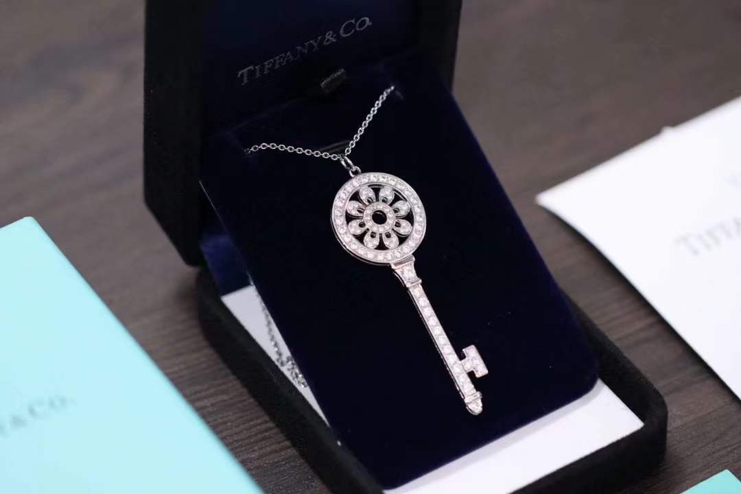 Tiffany & Co. Tiffany&Co. key 大号太阳花钥匙项链
