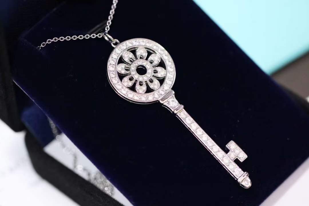 Tiffany & Co. Tiffany&Co. key 大号太阳花钥匙项链