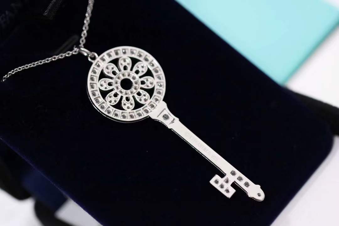 Tiffany & Co. Tiffany&Co. key 大号太阳花钥匙项链