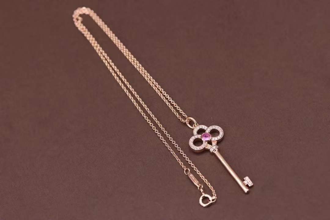 Tiffany & Co. Tiffany keys系列、520限量款钥匙项链