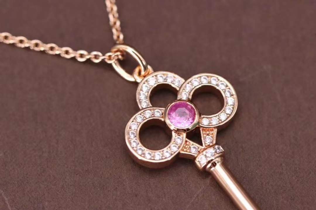 Tiffany & Co. Tiffany keys系列、520限量款钥匙项链