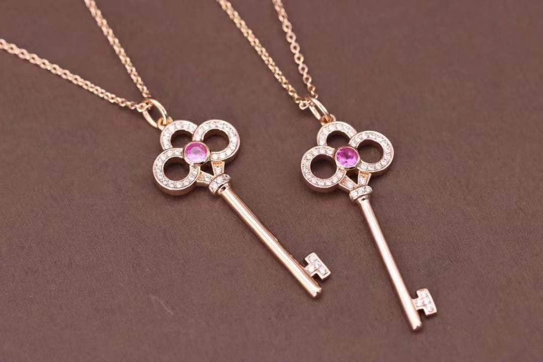 Tiffany & Co. Tiffany keys系列、520限量款钥匙项链