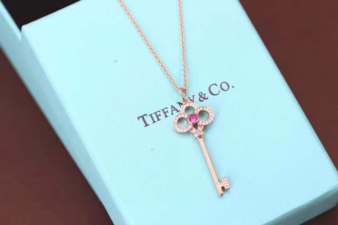 Tiffany & Co. Tiffany keys系列、520限量款钥匙项链