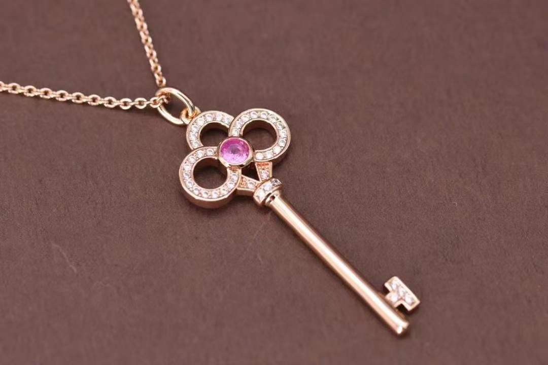 Tiffany & Co. Tiffany keys系列、520限量款钥匙项链