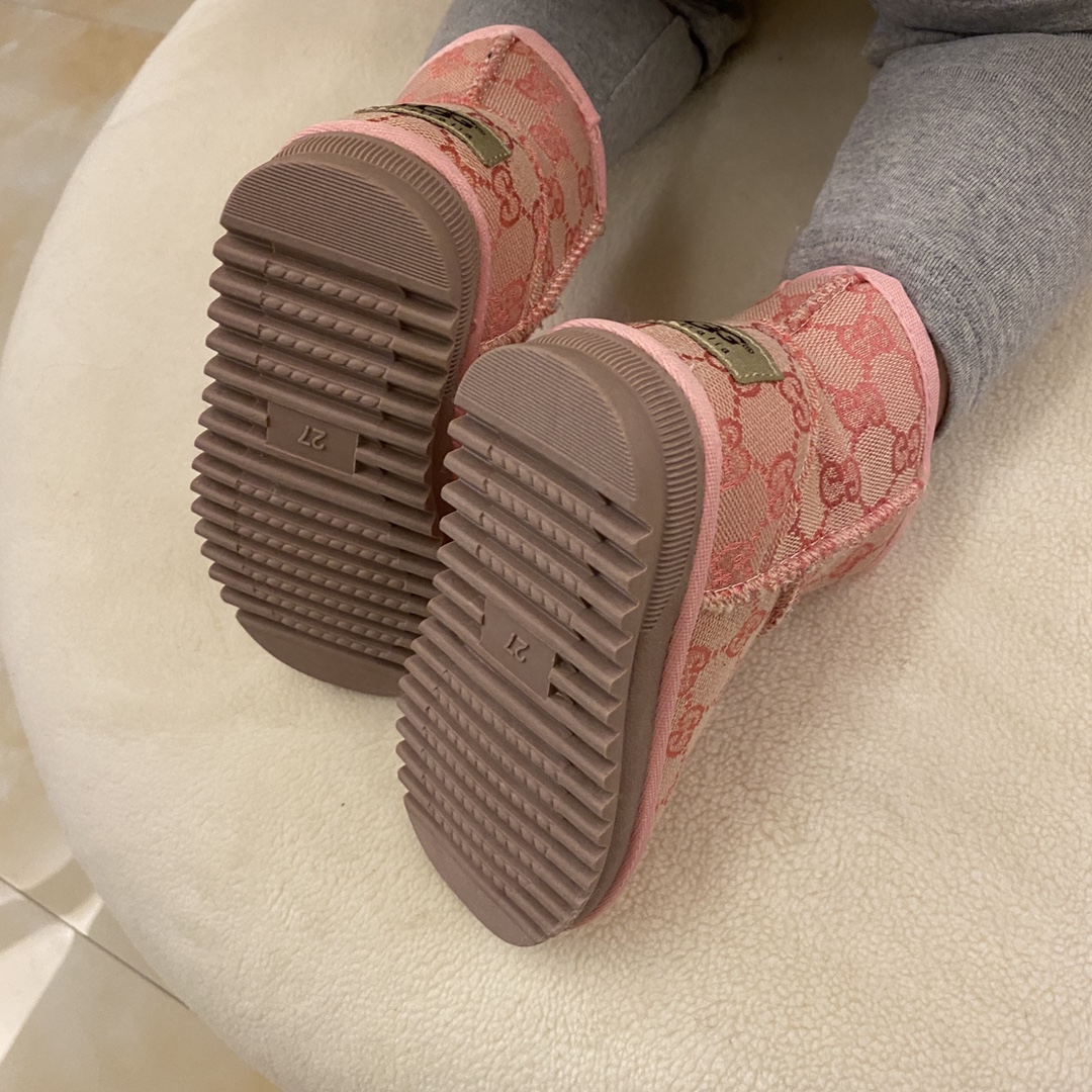 图片[7]-UGG 古驰/LV联名加绒雪地靴尺码表 尺码：25-35， 📣📣不同品牌，不同系列的鞋子，鞋码存在差异 所以一定要量一下宝宝脚长 注意⚠️此款脚长多少选多少✅.…-选品中心